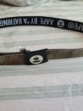 BATHING APE Abc Camo Belt